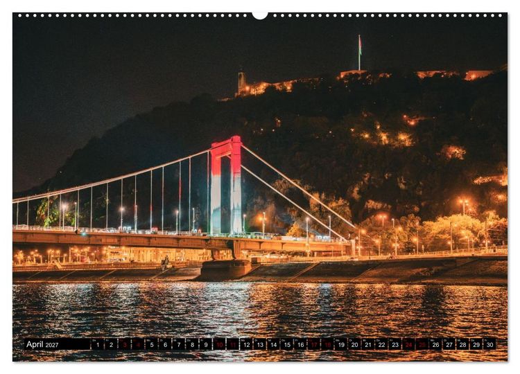 Produktbild: Glanzvolles Budapest (Wandkalender 2027 DIN A2 quer), CALVENDO Monatskalender