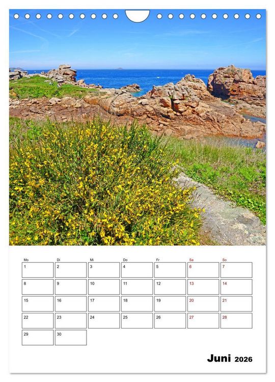 Produktbild: Frankreich erleben (Wandkalender 2026 DIN A4 hoch), CALVENDO Monatskalender