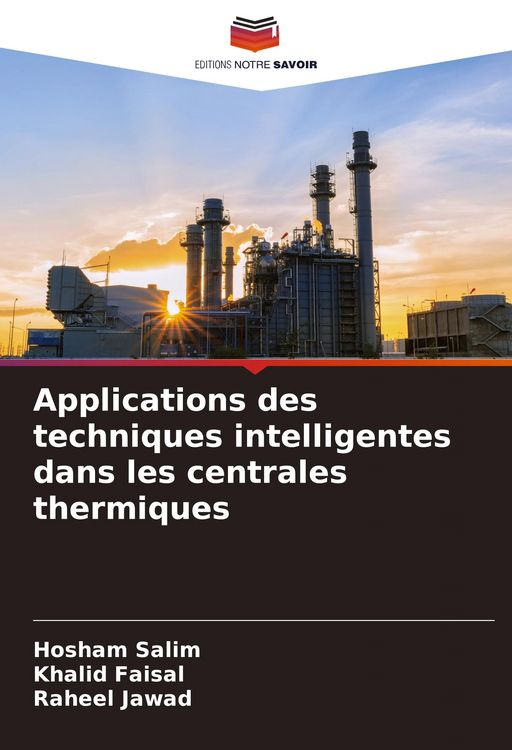 Produktbild: Applications des techniques intelligentes dans les centrales thermiques