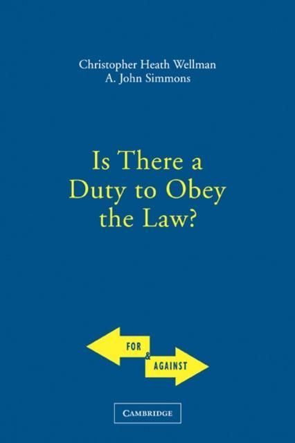 Produktbild: Is There a Duty to Obey the Law?
