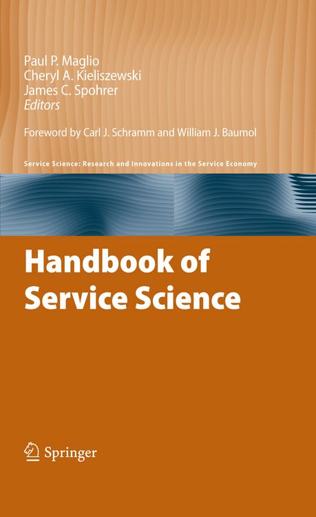 Produktbild: Handbook of Service Science