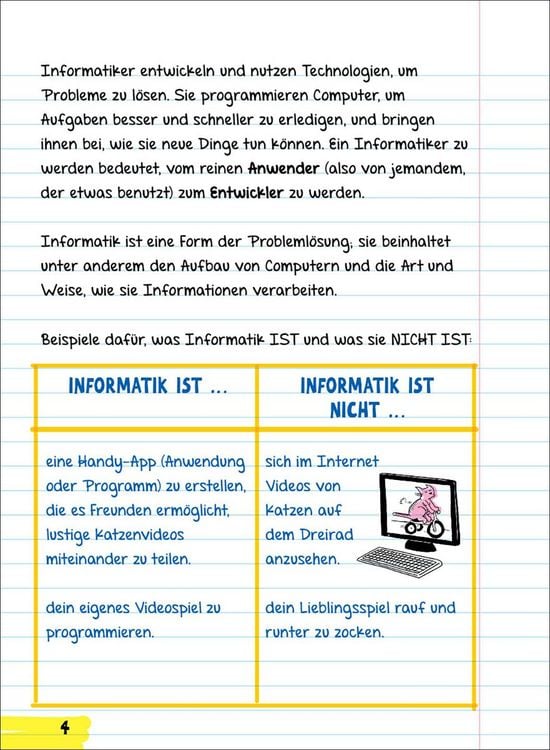 Produktbild: Big Fat Notebook - Alles, was du f&uuml;r Informatik brauchst - Das Starterkit f&uuml;r angehende Programmierer