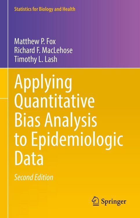 Produktbild: Applying Quantitative Bias Analysis to Epidemiologic Data