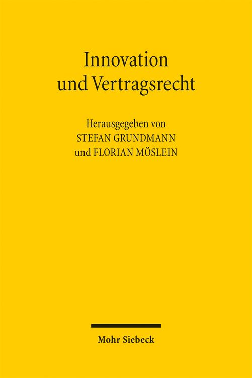 Produktbild: Innovation und Vertragsrecht