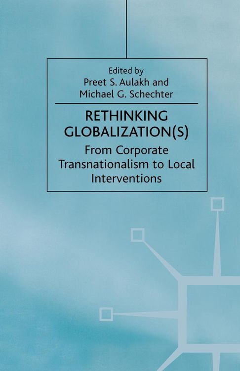 Produktbild: Rethinking Globalization(S)