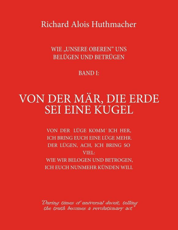 Produktbild: Von der M&auml;r, die Erde sei eine Kugel