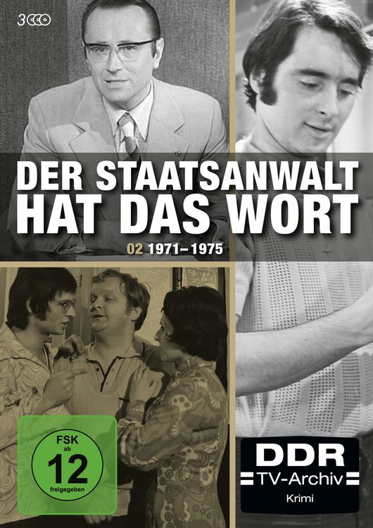 Produktbild: Der Staatsanwalt hat das Wort - Box 2 &ndash; 1971-75 (DDR TV-Archiv) [3 DVDs]