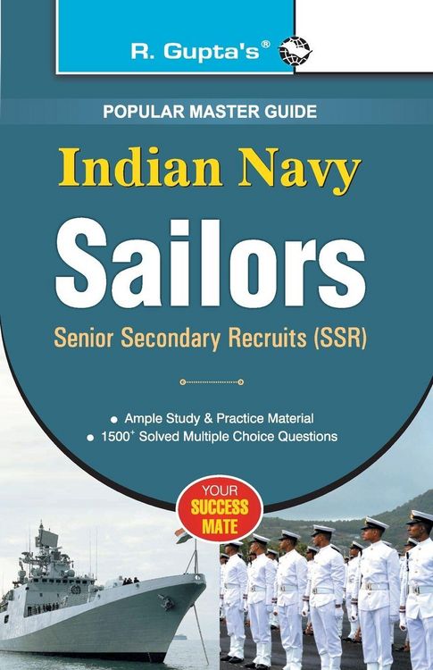 Produktbild: Indian Navy (SSR) Sailor Recruitment Exam Guide