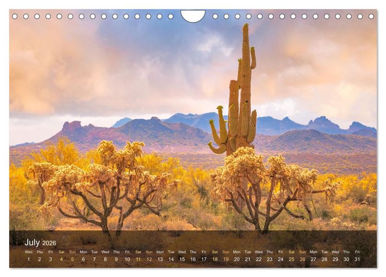 Produktbild: USA the wonderful Southwest (Wall Calendar 2026 DIN A4 landscape), CALVENDO 12 Month Wall Calendar