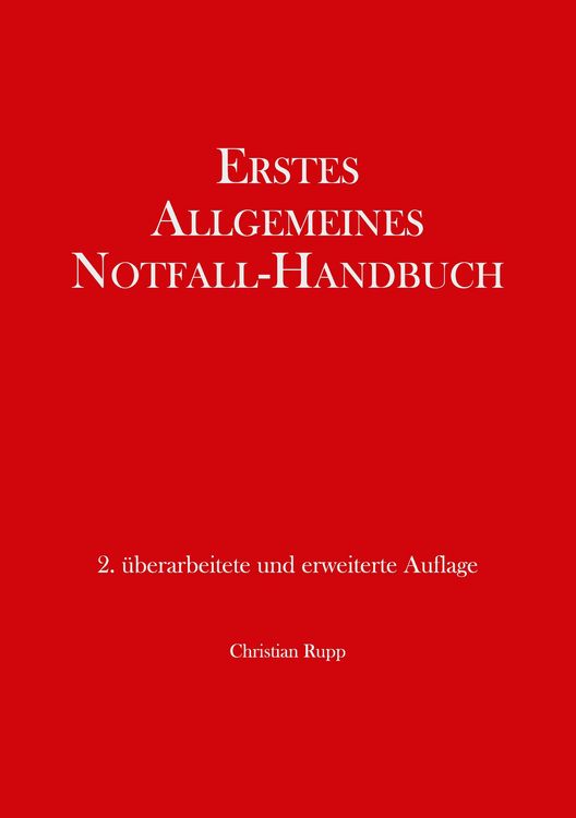 Produktbild: Erstes Allgemeines Notfall-Handbuch