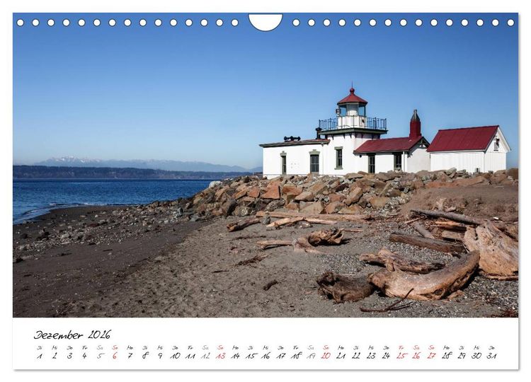 Produktbild: Eine Reise nach Seattle (Wandkalender 2026 DIN A4 quer), CALVENDO Monatskalender