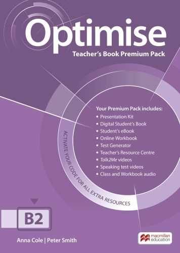 Produktbild: Optimise B2 Teacher's Book Premium Pack