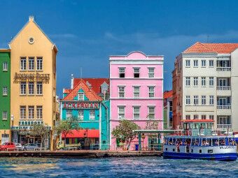 Produktbild: CALVENDO Puzzle Cura&ccedil;ao - bunte Insel in der Karibik | 1000 Teile Lege-Gr&ouml;&szlig;e 64x48cm Foto-Puzzle f&uuml;r gl&uuml;ckliche Stunden