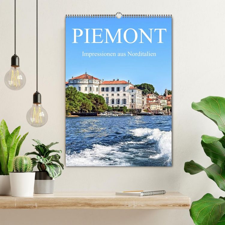 Produktbild: Piemont - Impressionen aus Norditalien (Wandkalender 2026 DIN A2 hoch), CALVENDO Monatskalender