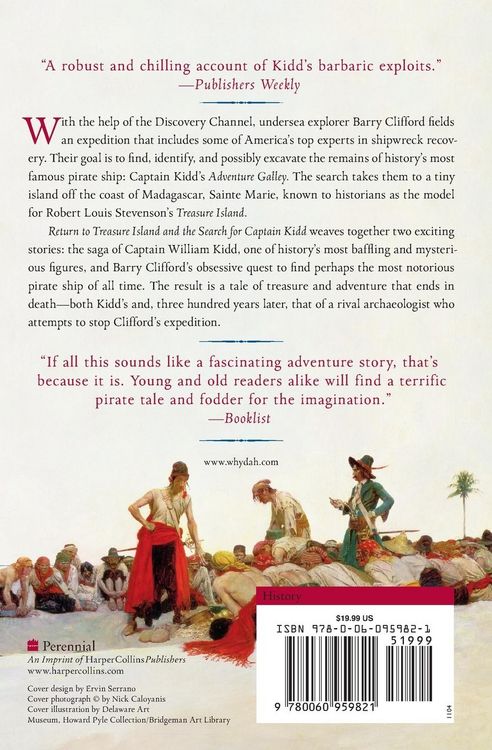 Produktbild: Return to Treasure Island and the Search for Captain Kidd