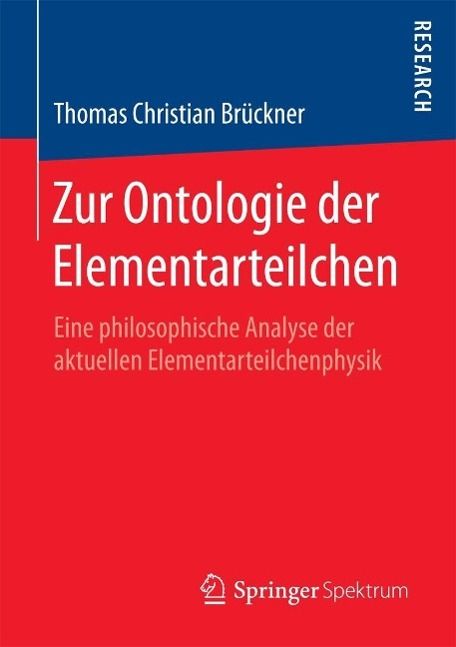 Produktbild: Zur Ontologie der Elementarteilchen