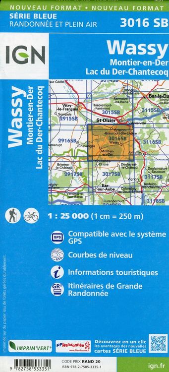 Produktbild: Wassy Montier en Der Lac du Der Chantecoq