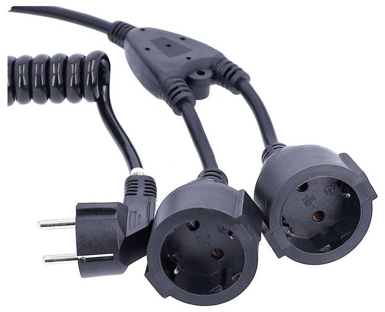 Produktbild: AS Schwabe 70429 Spezialkabel (H)05VV5-F 1m / 2.5m Schwarz 1St.