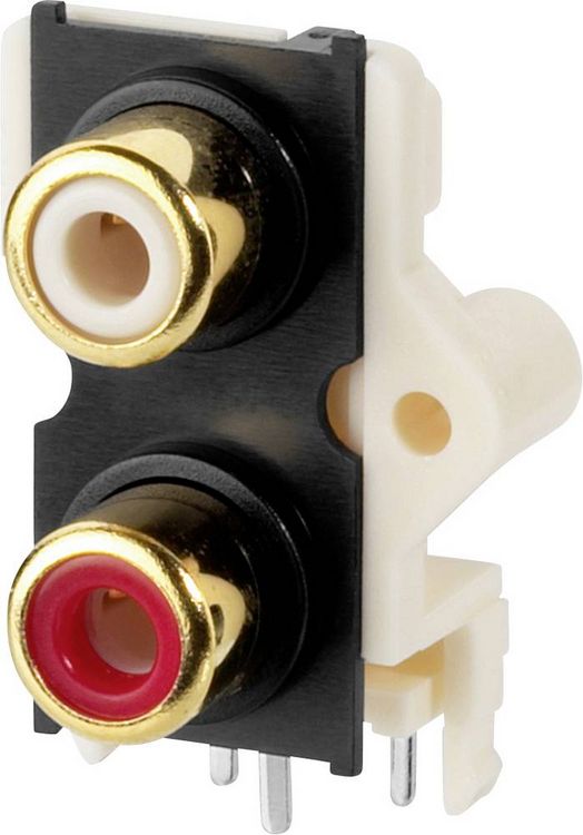 Produktbild: Monacor T-720G Cinch-Einbaubuchse