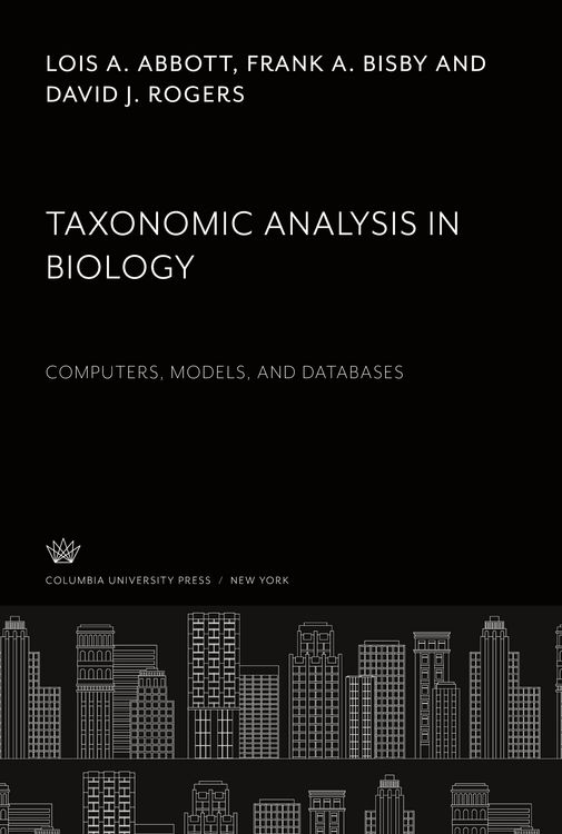 Produktbild: Taxonomic Analysis in Biology