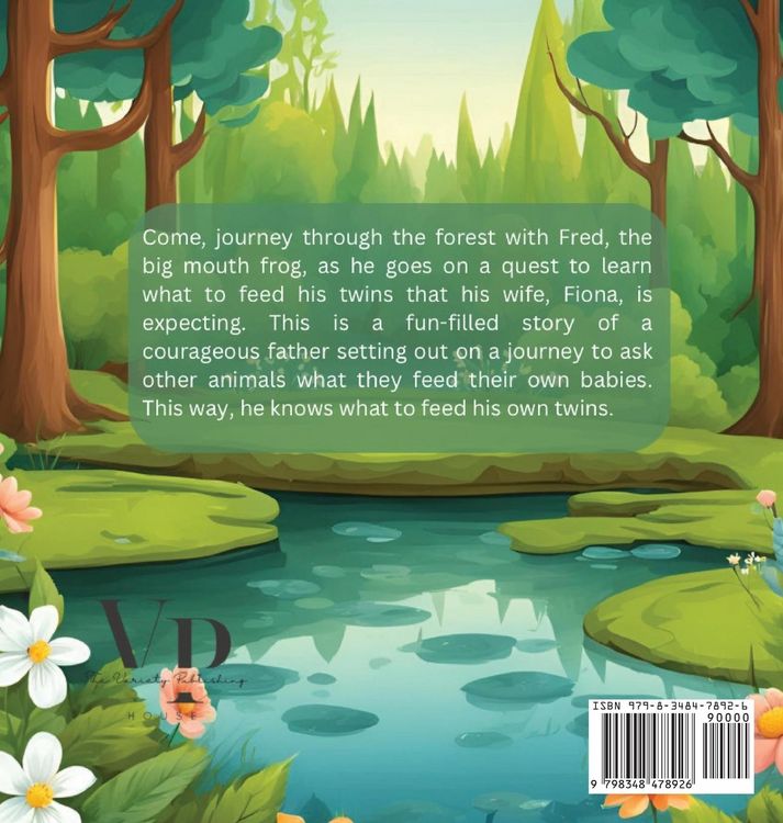Produktbild: Fred, The Big Mouth Frog