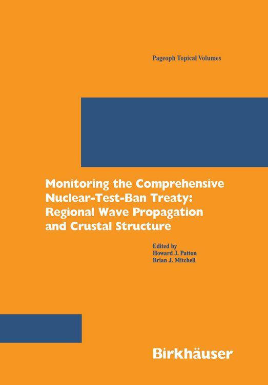 Produktbild: Monitoring the Comprehensive Nuclear-Test-Ban Treaty
