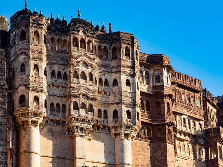 Produktbild: CALVENDO Puzzle Jodhpur - Meherangarh Fort | 1000 Teile Lege-Gr&ouml;&szlig;e 64x48cm Foto-Puzzle f&uuml;r gl&uuml;ckliche Stunden
