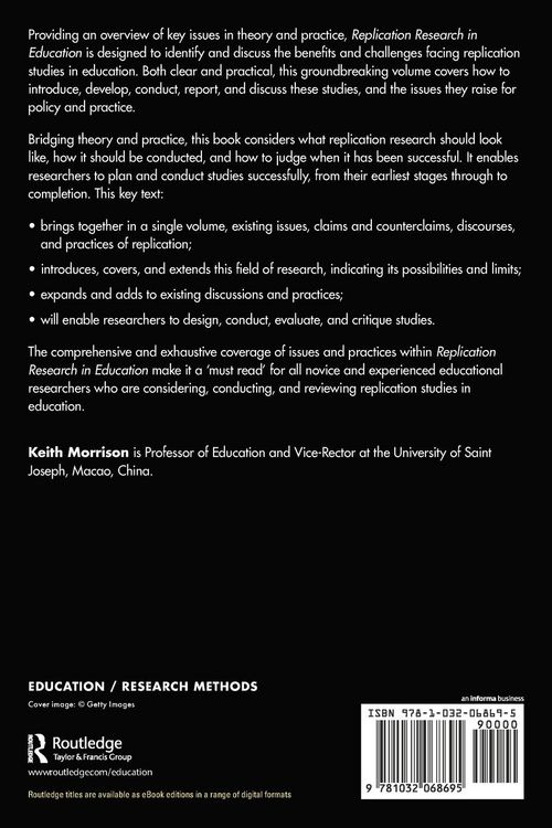 Produktbild: Replication Research in Education