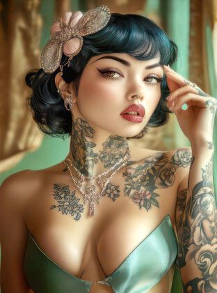 Produktbild: CALVENDO Puzzle Sexy pin-up Girls | 2000 Teile Lege-Gr&ouml;&szlig;e 90x67cm Foto-Puzzle f&uuml;r gl&uuml;ckliche Stunden