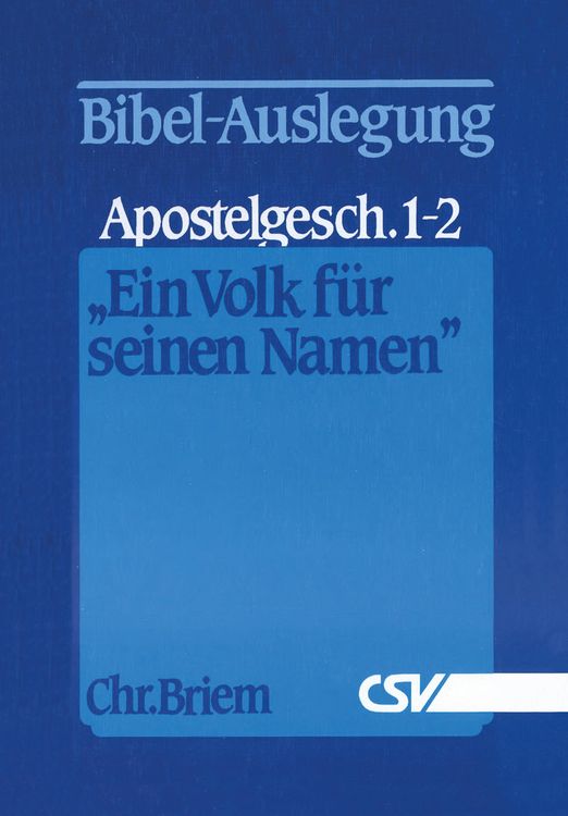 Produktbild: Ein Volk f&uuml;r seinen Namen