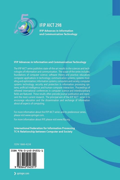 Produktbild: The Future of Identity in the Information Society