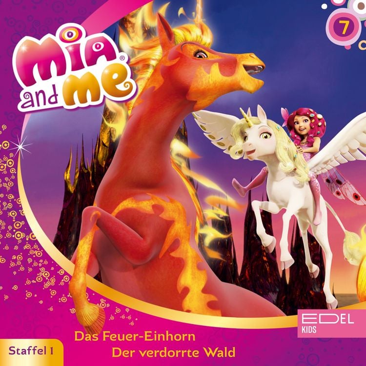 Produktbild: Folge 7: Das Feuer-Einhorn / Der verdorrte Wald (Das Original-Hörspiel zur TV-Serie)