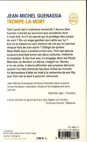 Produktbild: Guenassia, J: Trompe-la-mort