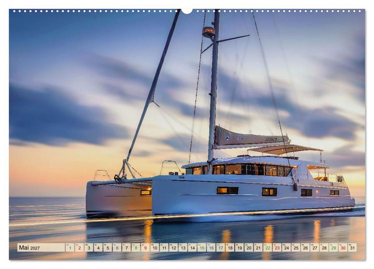 Produktbild: Katamaran-Welten (hochwertiger Premium Wandkalender 2027 DIN A2 quer), Kunstdruck in Hochglanz