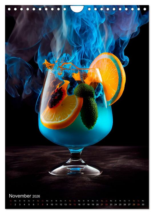 Produktbild: Cocktails - Bew&auml;hrter Genuss neu interpretiert (Wandkalender 2026 DIN A4 hoch), CALVENDO Monatskalender