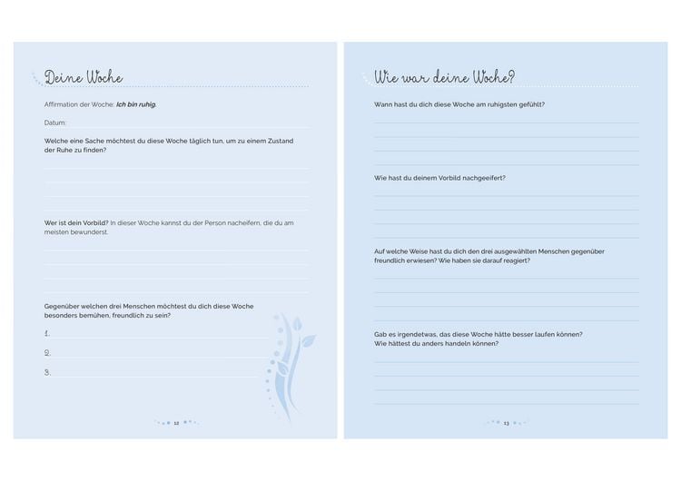 Produktbild: T&auml;glich 5 Minuten der Ruhe - Mein Achtsamkeitstagebuch. F&uuml;r mehr Ruhe und Gelassenheit -