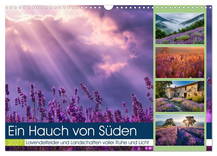 Produktbild: Ein Hauch von S&uuml;den (Wandkalender 2027 DIN A3 quer), CALVENDO Monatskalender
