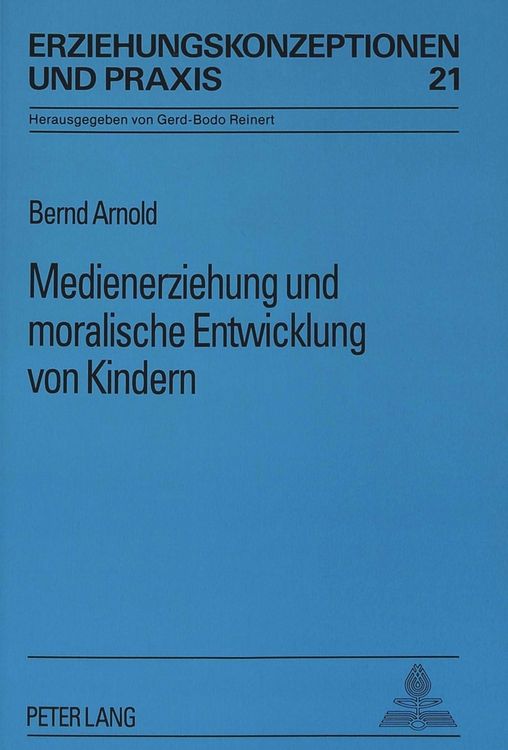 Produktbild: Medienerziehung und moralische Entwicklung von Kindern
