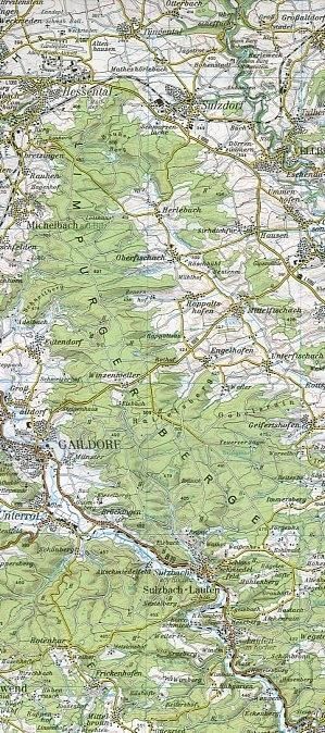Produktbild: Schwäbisch Gmünd  1 : 100 000