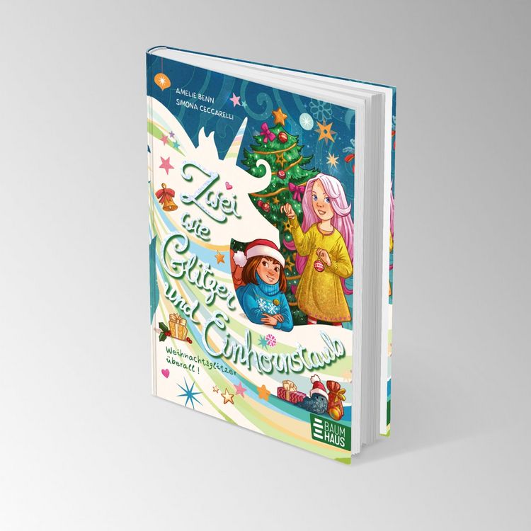 Zwei wie Glitzer und Einhornstaub – Weihnachtsglitzer überall!