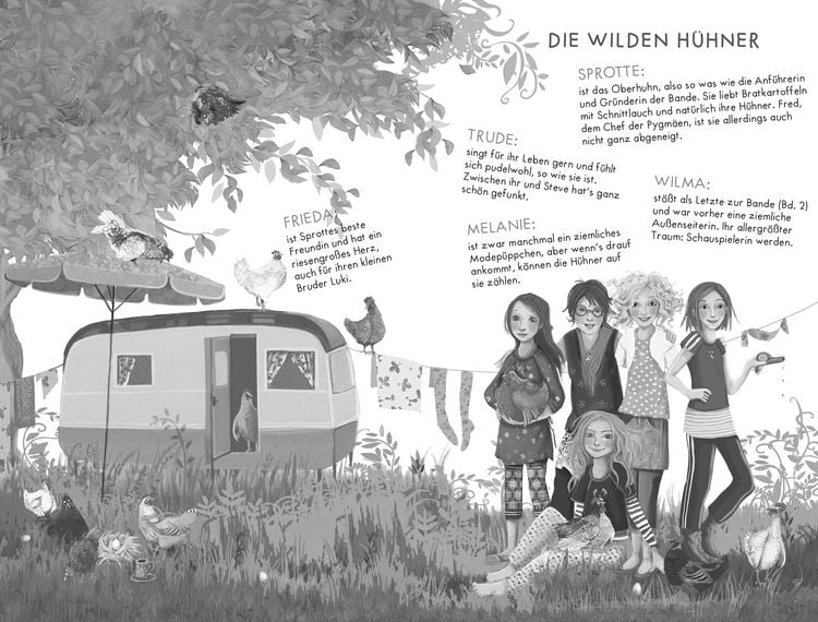 Produktbild: Die Wilden H&uuml;hner. Doppelband, Band 1 und 2