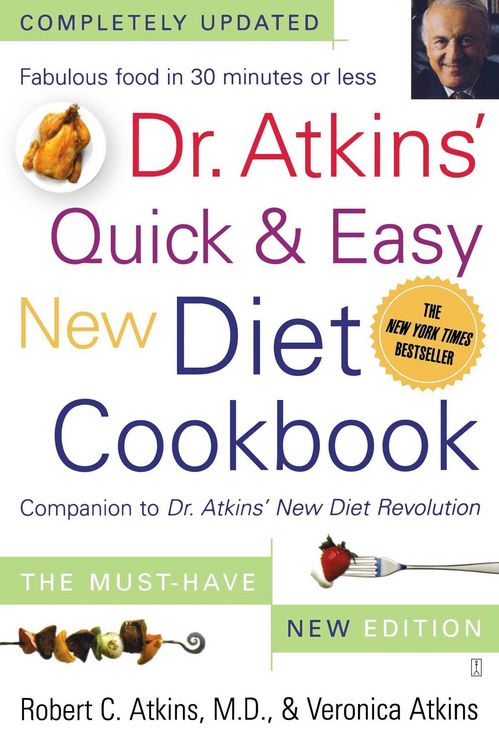 Produktbild: Dr. Atkins' Quick & Easy New Diet Cookbook