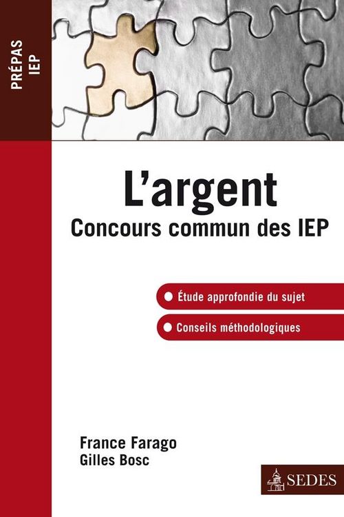 Produktbild: L argent - concours commun des iep
