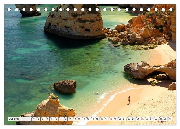 Produktbild: Portugal (Tischkalender 2026 DIN A5 quer), CALVENDO Monatskalender