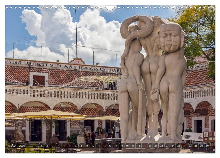 Produktbild: Mexiko, eine Fotoreise (Wandkalender 2026 DIN A3 quer), CALVENDO Monatskalender