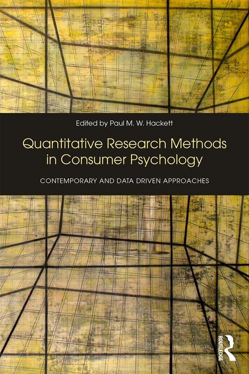 Produktbild: Quantitative Research Methods in Consumer Psychology