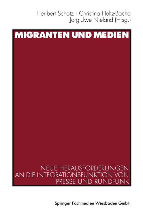 Produktbild: Migranten und Medien