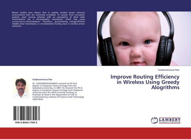 Produktbild: Improve Routing Efficiency in Wireless Using Greedy Alogrithms