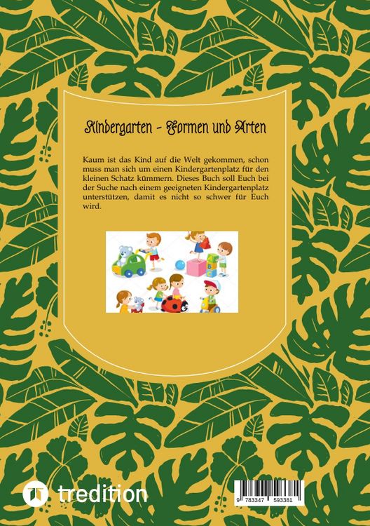 Produktbild: Kindergarten - Formen und Arten