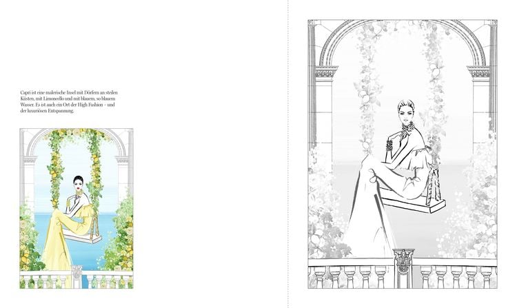 Produktbild: Die Welt der Mode &ndash; Das Colouring Book